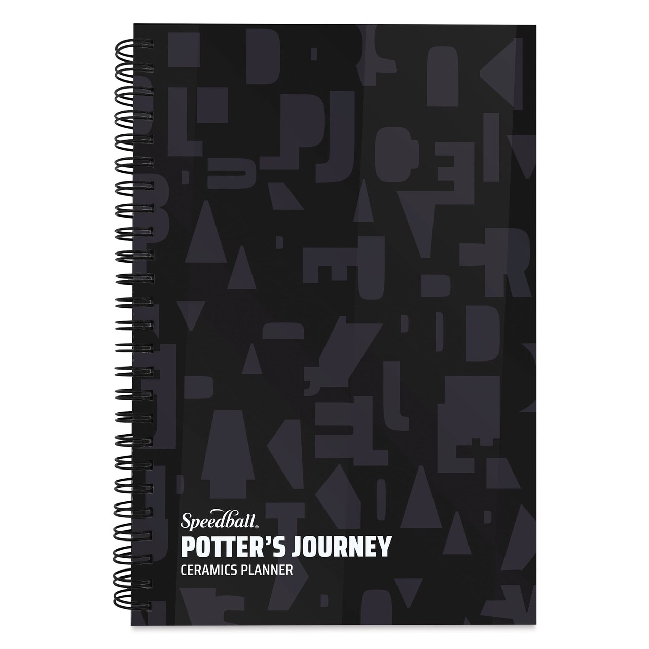 Speedball Potter’s Journey Ceramics Planner - 5-1/2" x 8-1/2", Black